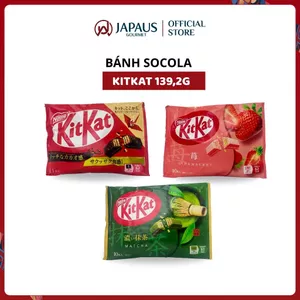 Bánh KitKat Nội Địa Nhật Bản - Vị Truyền Thống/Dâu/Trà xanh - JAPAUS GOURMET
