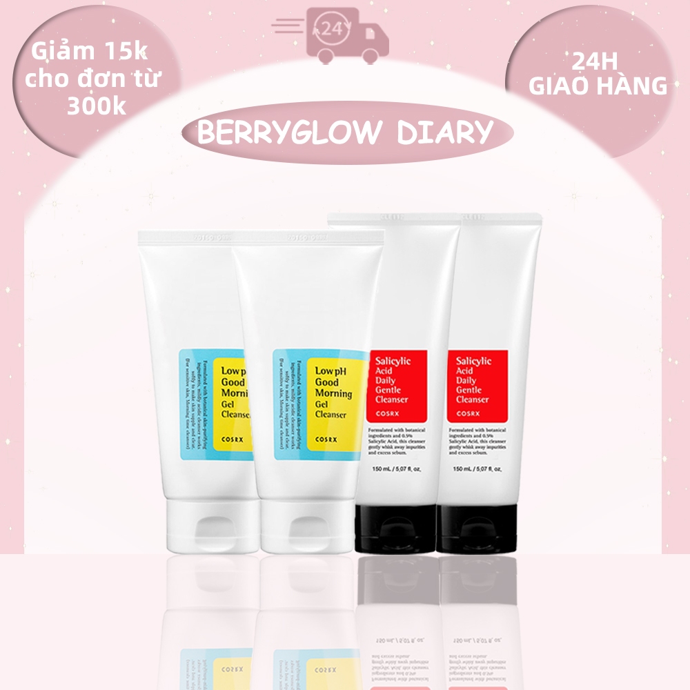 Sữa Rửa Mặt Dạng Gel COSRX Chính Hãng 150ml