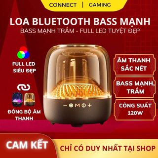 Loa bluetooth L98 pro không dây, Loa nghe nhạc Âm thanh cực đỉnh, Đèn led theo nhạc, Công suất 150W .