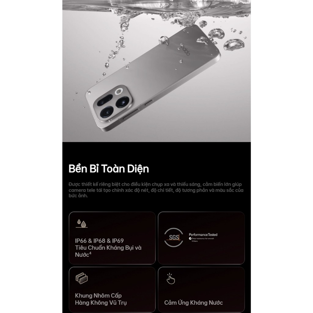Điện thoại OPPO Find X9 5G - Hàng chính hãng