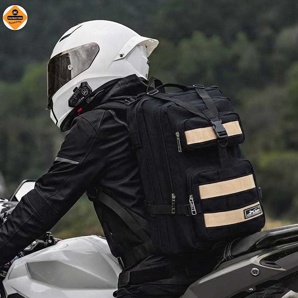 Balo Du Lịch Phượt Chống Nước Xbags Hike XB1003 Cỡ Lớn, Cá Tính Mạnh Mẽ, Đựng Laptop 17 Inch!