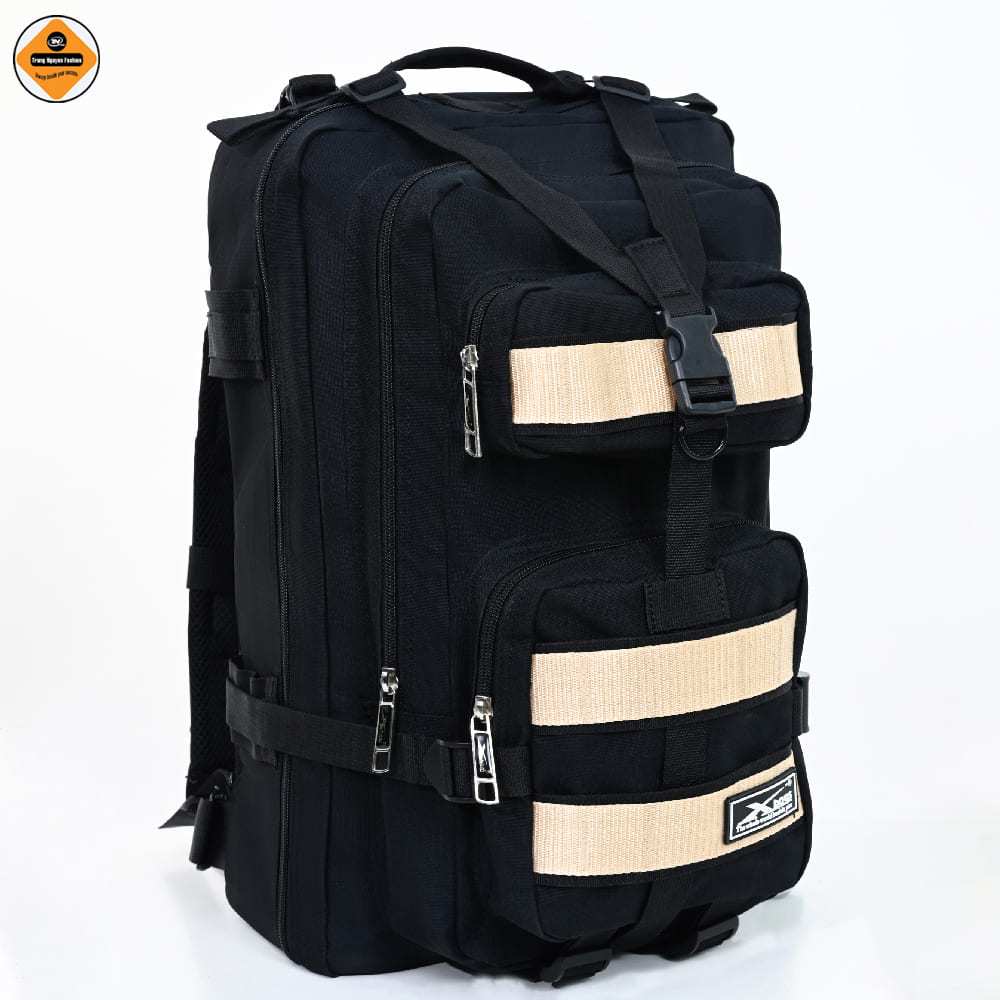 Balo Du Lịch Phượt Chống Nước Xbags Hike XB1003 Cỡ Lớn, Cá Tính Mạnh Mẽ, Đựng Laptop 17 Inch!