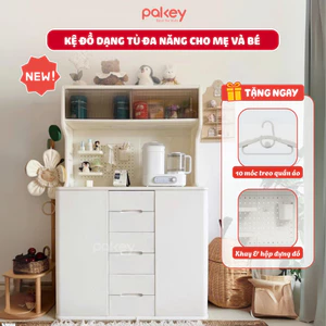 Kệ Đựng Đồ Đa Năng Pakey Có Đen Led Tiện Lợi, Tủ Đề Đồ Chơi Cao Cấp Nhiều Ngăn Thoải Mái Đựng Đồ