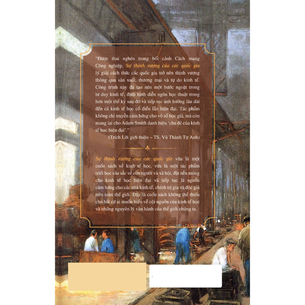 Sách - Sự Thịnh Vượng Của Các Quốc Gia - Adam Smith