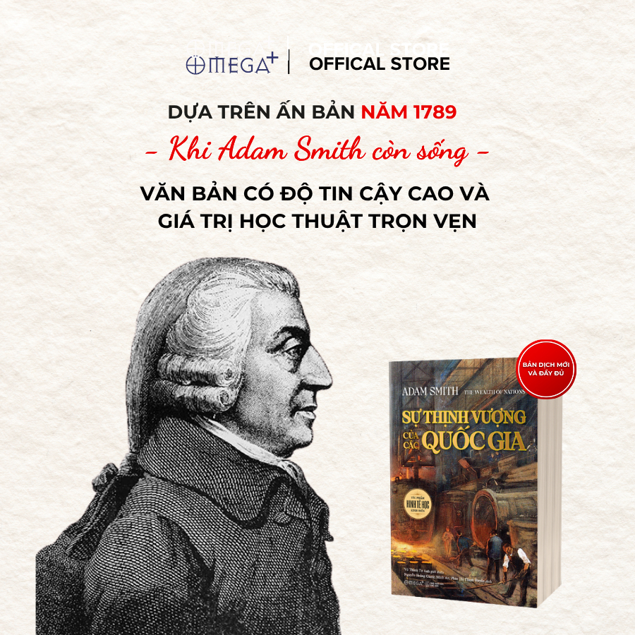Sách - Sự Thịnh Vượng Của Các Quốc Gia - Adam Smith