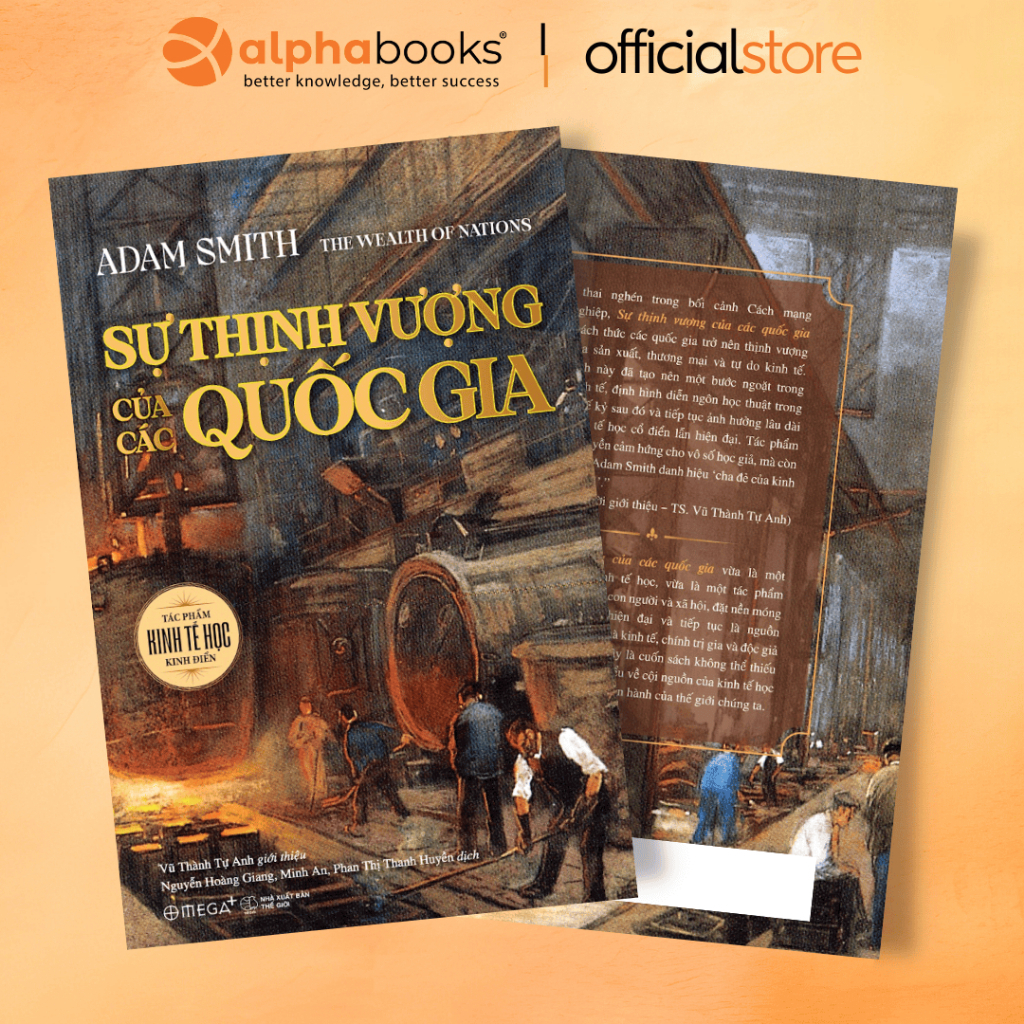 Sách - Sự Thịnh Vượng Của Các Quốc Gia - Adam Smith