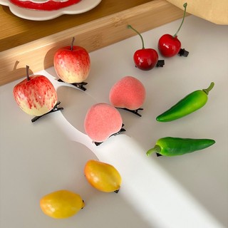 (SET 2) Kẹp Tóc Mái Cho Bé Và Người Lớn Dễ Thương, Ngộ Nghĩnh - KẸP TÓC CÀI TÓC HOA QUẢ TRÁI CÂY Kute Cho Bé Gái