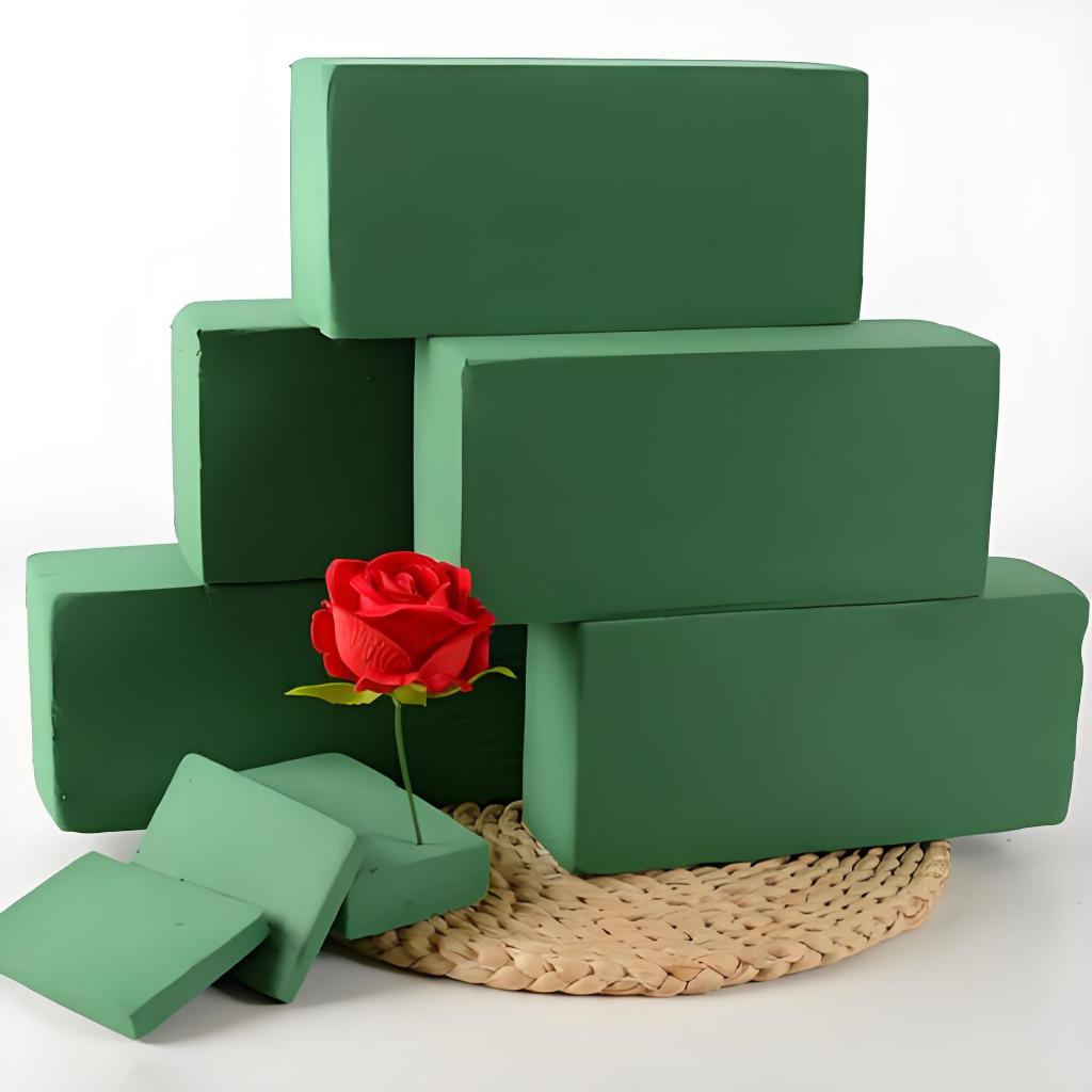 Miếng xốp cắm hoa tươi – Set 5 miếng – Giữ nước tốt, dễ cắt, cắm hoa chắc đẹp