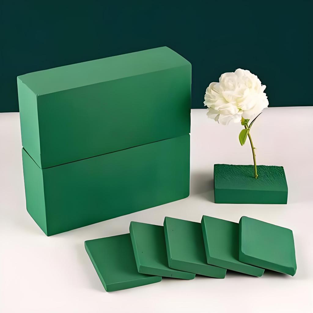Miếng xốp cắm hoa tươi – Set 5 miếng – Giữ nước tốt, dễ cắt, cắm hoa chắc đẹp