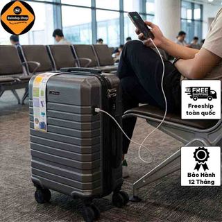Vali Kéo Du Lịch Cao Cấp Xbags Dark Titan Pro XB6104 – Khóa TSA – Cổng USB – Thiết Kế Sang Trọng