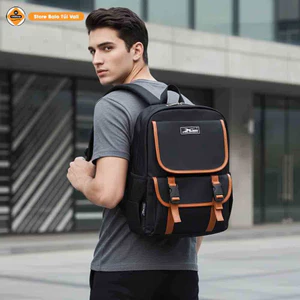 Balo thời trang phối da cao cấp Xbags Clever XB3105 nhiều ngăn, đựng laptop chống sốc, trẻ trung!
