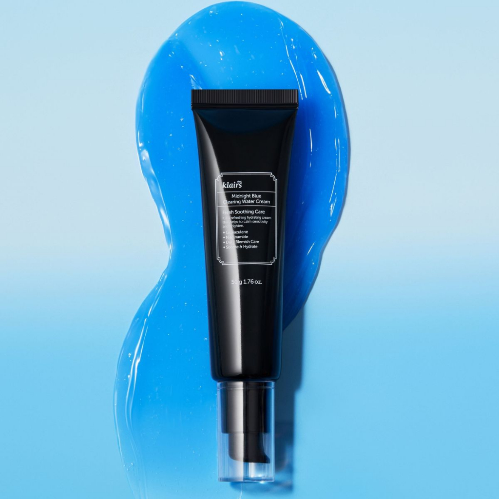 Kem dưỡng da Dear, Klairs Midnight Blue Calming Cream phục hồi da yếu nhạy cảm