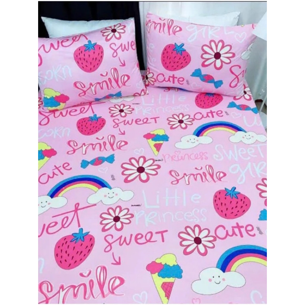 Ga trải giường thun lạnh Hàn Quốc in 3D bọc nệm cao dưới 30cm đủ size 1m 1m6 1m8 đến 2m2