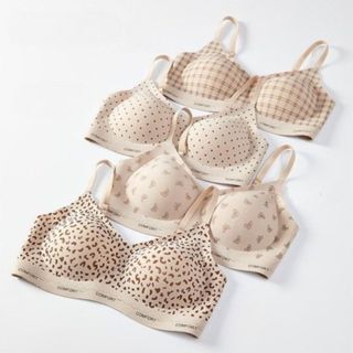 Áo Ngực Nữ Su Không Gọng Mút Vừa May Liền Ôm Nâng V1, Áo Lót Mềm Thoáng Hoạ Tiết Xinh King Shop A-3854