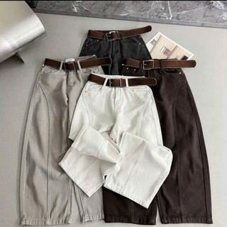 Quần Kaki Nhật Kiểu Dáng Baggy Bom Thụng Cạp Khóa Trước Chun Sau Siêu Hót MA255