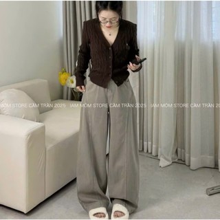 Quần Kaki Nhật Kiểu Dáng Baggy Bom Thụng Cạp Khóa Trước Chun Sau Siêu Hót MA255