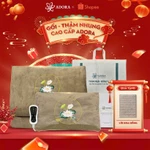[DEAL TRI ÂN TẾT 2026] Combo Gối & Thảm Ngải Cứu Đông Y Cao Cấp Chính Hãng ADORA | Tặng Thêm Lõi Ngải Cứu & Hoa Hồng Khô — ảnh 1