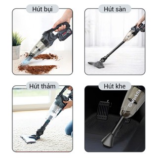 Máy Hút Bụi Gia Đình WORKFIX WF-VC01BL,Công Suất 300w, Động Cơ Không Chổi Than, Dung Tích Hút 750ml