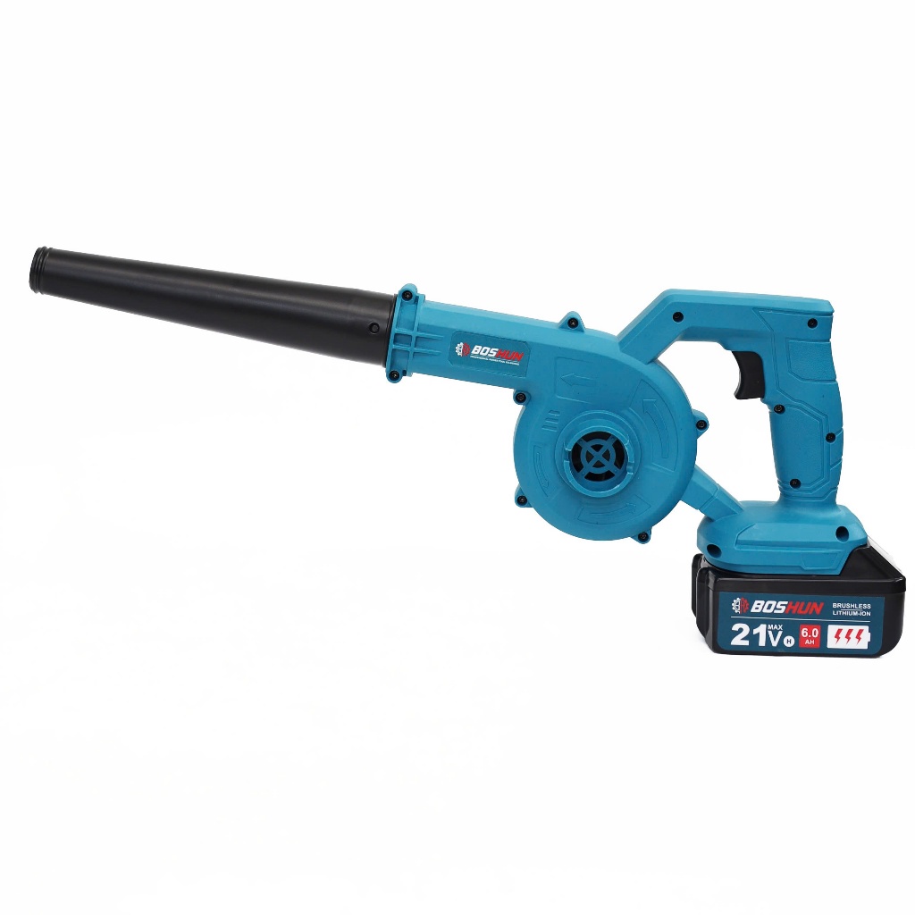 Máy Thổi Hút Bụi Pin BOSHUN BS-AB775LION, Công Suất 680w, Vừa Thổi Vừa Hút, Chân Pin Phổ Thông