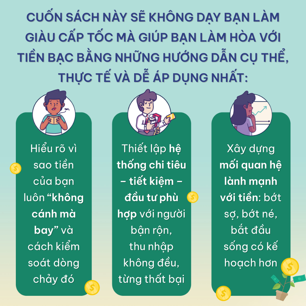 Sách - Vì Sao Bạn Chưa Giàu? - Cẩm Nang Tài Chính Giúp Bạn Tiêu Xài Đúng Cách, Tiết Kiệm Khôn Ngoan Và Đầu Tư Hiệu Quả