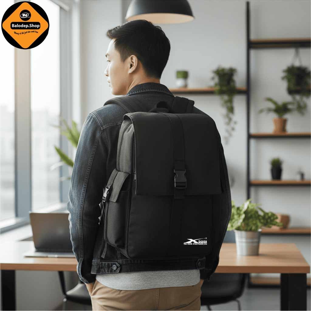 Balo Thời Trang Học Sinh Trung Học Xbags Modern – Gọn Nhẹ, Chống Thấm, Đựng Laptop Tiện Dụng!
