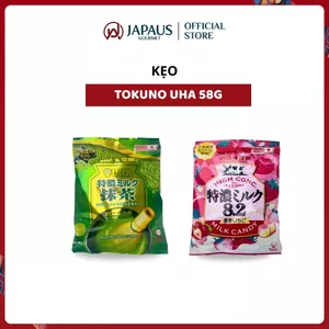 Kẹo Tokuno UHA 58g – Matcha / Sữa Dâu