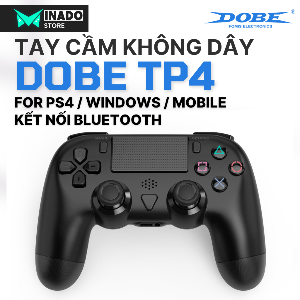 Tay Cầm Chơi Game Không Dây Bluetooth DOBE TP4-1401 Đa Năng PC/Mobile ...