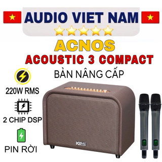 LOA KARAOKE ACOUSTIC 3 Compact, acnos phiên bản nâng cấp 2 chip DSP sử lý âm thanh, loa sonca media ACOUSTIC 3 Compact