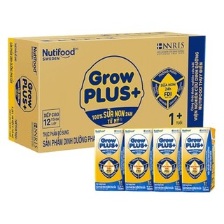 Sữa non pha sẵn Growplus vàng Nutifood 110ml - 180ml