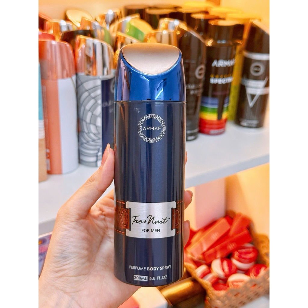 Xịt Khử Mùi Body Armaf Odyssey Spray 200ml mới