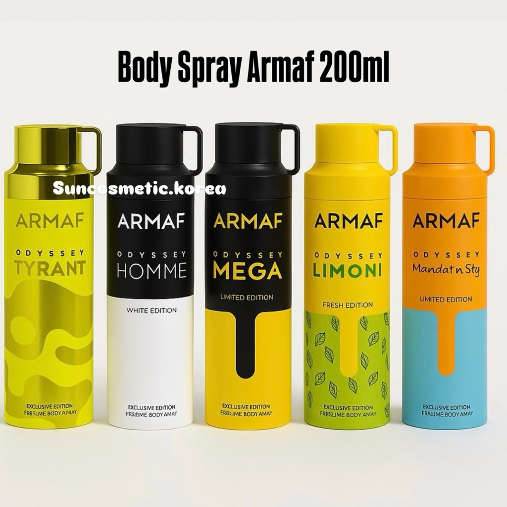Xịt Khử Mùi Body Armaf Odyssey Spray 200ml mới