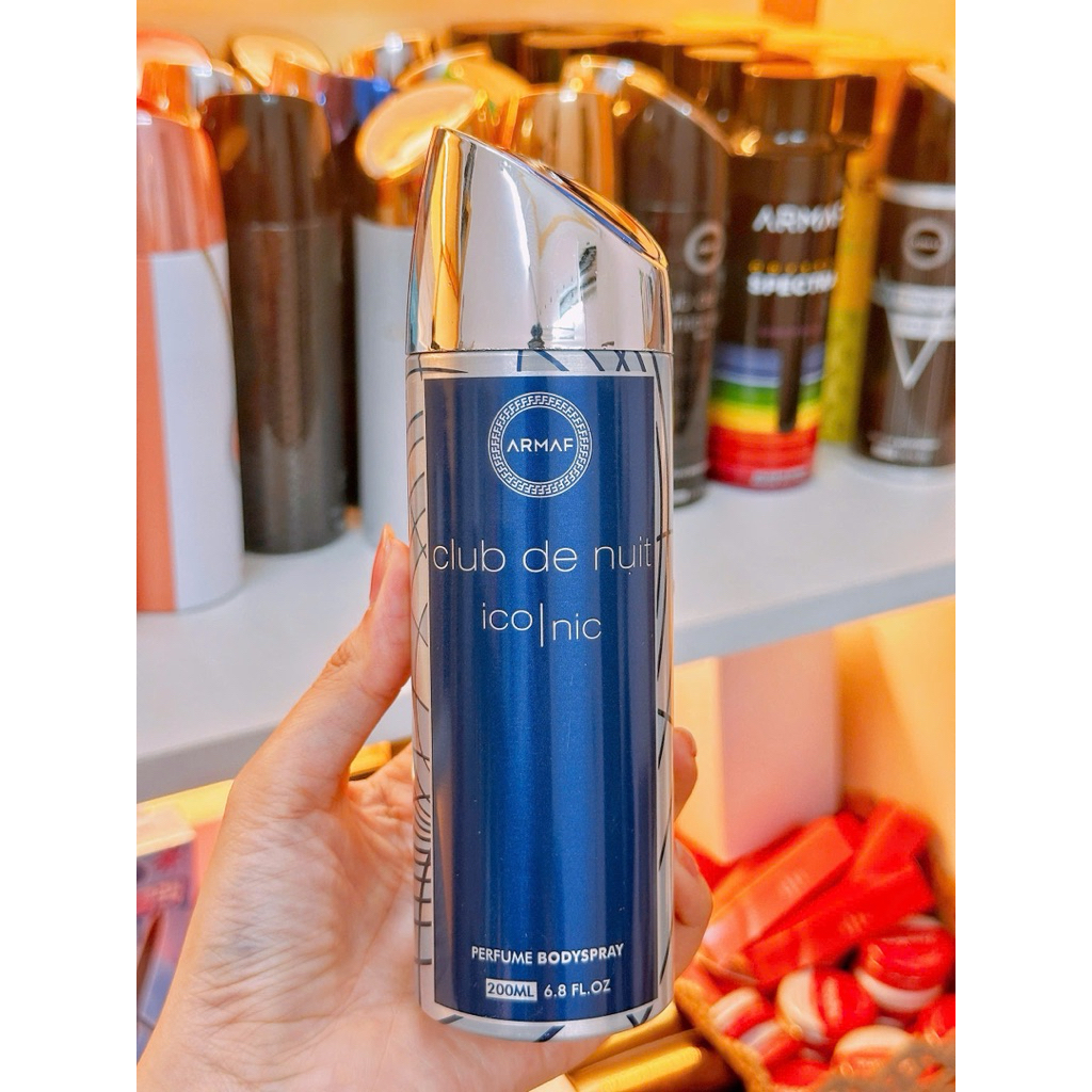 Xịt Khử Mùi Body Armaf Odyssey Spray 200ml mới