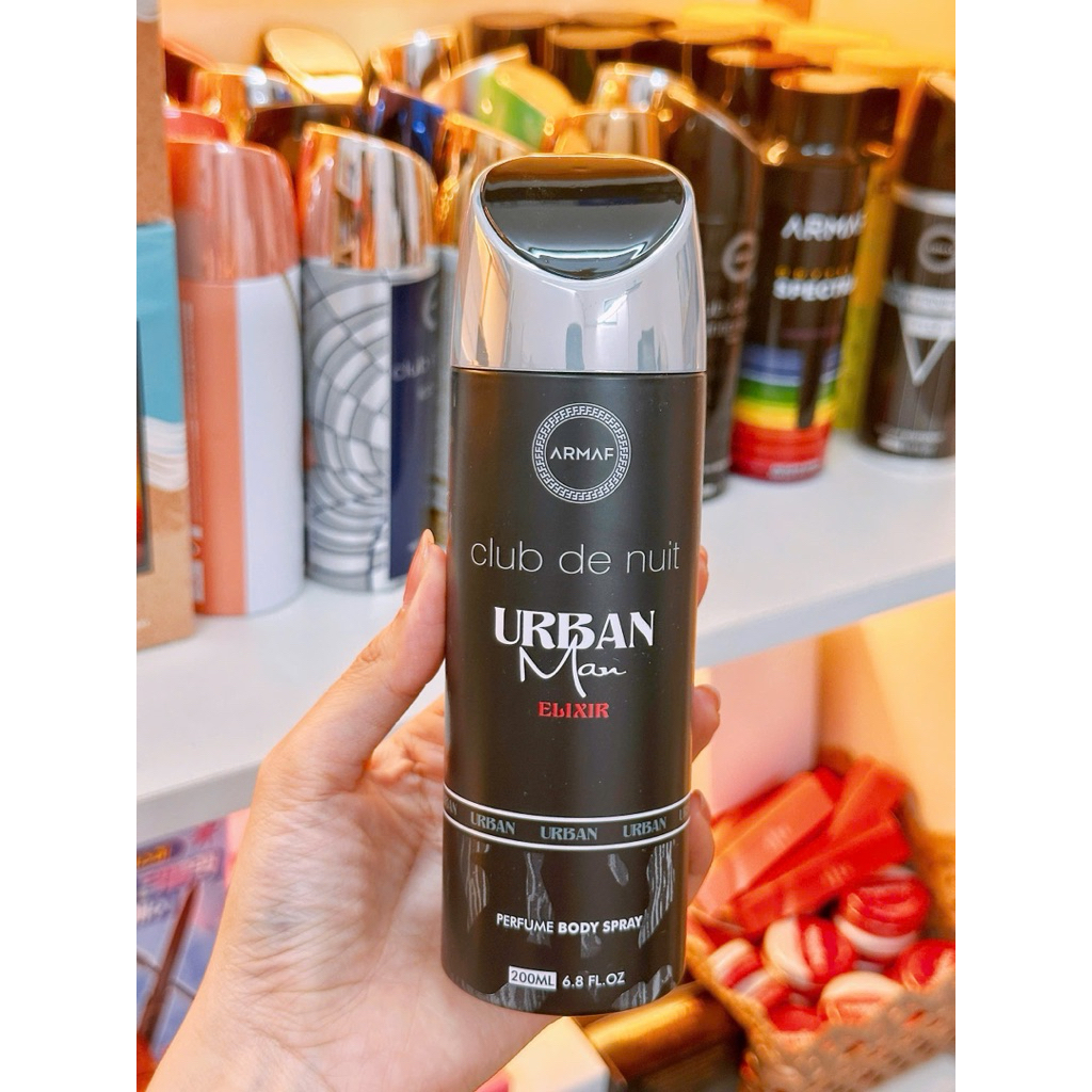 Xịt Khử Mùi Body Armaf Odyssey Spray 200ml mới