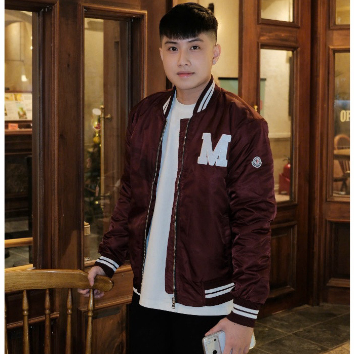 Áo Khoác Bomber Nam MCL tHÊU cHỮ M Siêu Đẹp - Áo Khoác Gió Nam Nữ Chữ Lưng Chần Bông Cao CẤP  2025