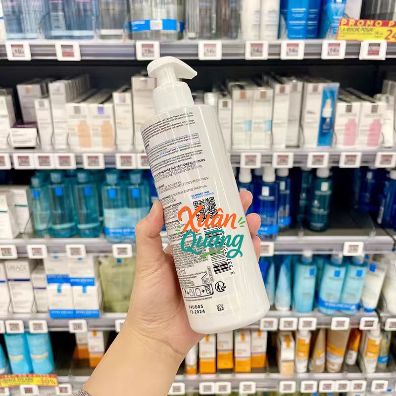 Kem Dưỡng La Roche-Posay Lipikar Baume AP+M 400ml / Sữa rửa mặt Toleriane Purifying Foaming Cleanser