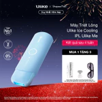[Hannah Live] Máy triệt lông Ulike ME công nghệ làm mát Ice Cooling IPL Sapphire Xanh thiên thanh — ảnh 1