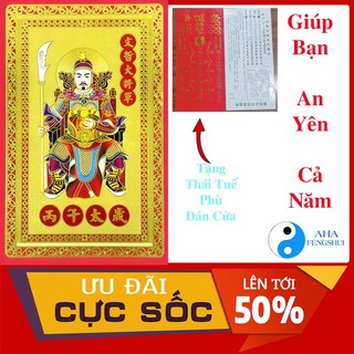 Kim Bài Thái Tuế 2026 Cho Tuổi Tý Ngọ Mão Sửu Tặng Lệnh Bài Thái Tuế Dán Cửa