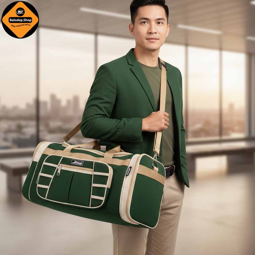 Túi Du Lịch Chống Thấm Có Ngăn Đựng Giày Xbags Stylish Xb 6006 Rộng Rãi, Đi Du Lịch & Gym Cực Tiện!