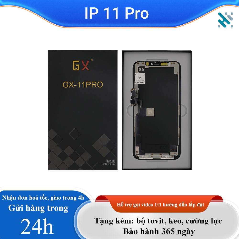 Màn hình GX OLED chính hãng tương thích  IP X/XS/XR/Xs Max/11/12/13/MINI/14/15/16/Pro/Plus/Pro Max