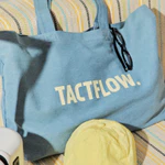 Túi vải TACTFLOW Daily tote bag large TFF110 100% Cottlon kích thước 47*13*36cm - Nhiều màu — ảnh 2