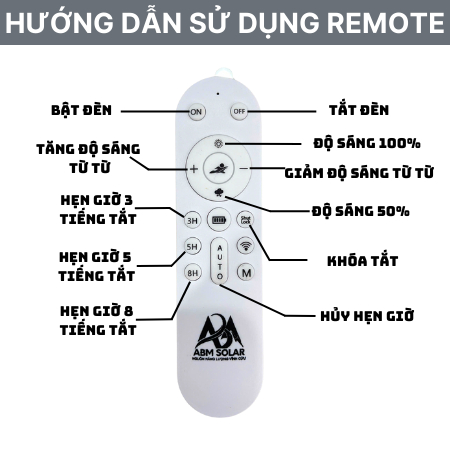 [1200W] Đèn Năng Lượng Mặt Trời Phi Thuyền, Ánh Sáng Trắng, Nhôm Đúc Nguyên Khối, Chiếu Sáng Đường Phố ABM SOLA