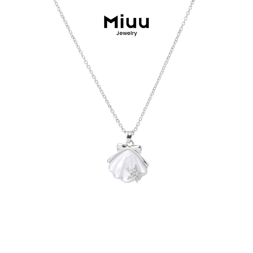 Dây chuyền vỏ sò nữ Miuu Jewelry, vòng cổ nữ hình vỏ sò ngôi sao FSA 02