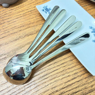 Thìa Inox 304 Gía Trị Cao Size 18cm Miệng Tròn Lòng Sâu Hàng Nhập (x18)Thép Không Rỉ Siêu Dày Đẹp