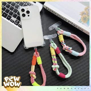 Dây Đeo Cổ Tay Trang Trí Case Ốp Điện Thoại Kèm Tag Trong Suốt Phong Cách Lễ Hội Festival Rực Rỡ Sắc Màu