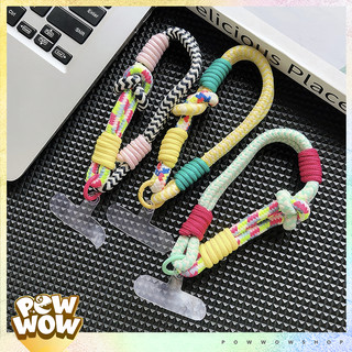 Dây Đeo Cổ Tay Trang Trí Case Ốp Điện Thoại Kèm Tag Trong Suốt Phong Cách Lễ Hội Festival Rực Rỡ Sắc Màu