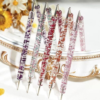 bút chấm bi nail, set 5 cây vẽ hoa, trái tim, chấm đá, vẽ nhiều hoạ tiết cho móng