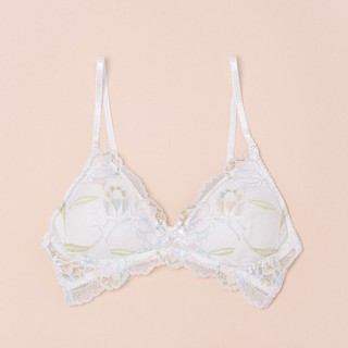 Áo Ngực Phối Ren Cup V Mút Mỏng Gom Nâng Nhẹ Nhàng LAM LUY