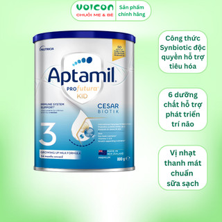 Sữa Aptamil New Zealand Synbiotic Độc Quyền Tăng Đề Kháng Phát Triển Trí Não Vị Nhạt Thanh Mát