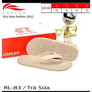 REDLEO Dép kẹp xỏ ngón tông lào REDLEO DRL-83 đúc nguyên khối, đi mưa rửa nước thoải mái, êm mềm nhẹ, hottrend