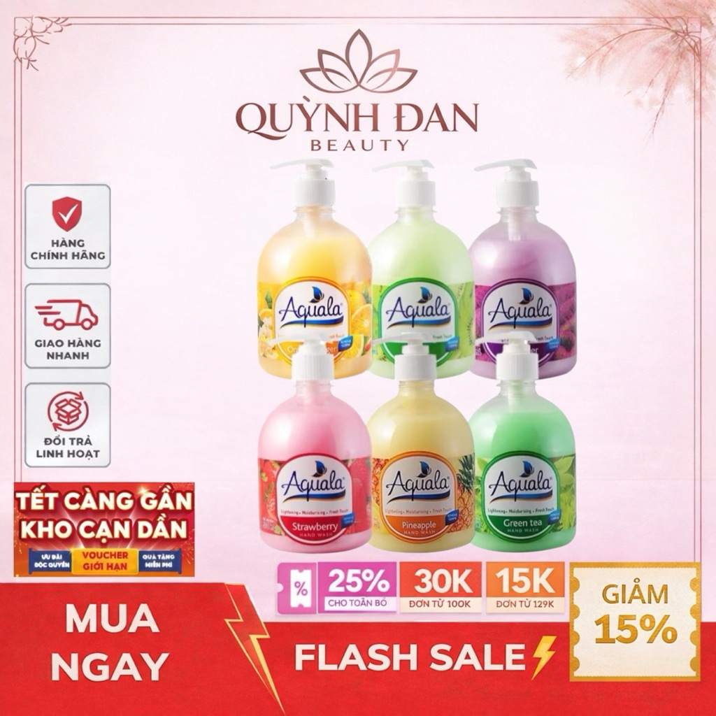 Nước Rửa Tay Aquala 500ml